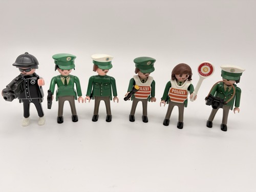 Playmobil polizei figuren 6er - polizei,