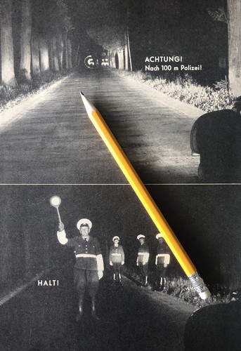 Polizei 1953 verkehrspolizei - polizei,